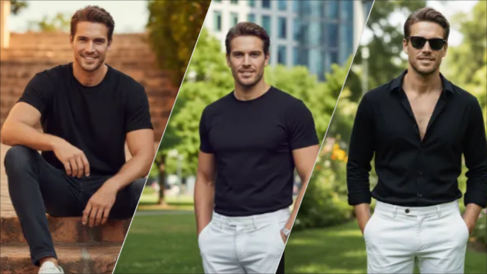 Black Shirt Boy AI Prompts for Gemini & ChatGPT