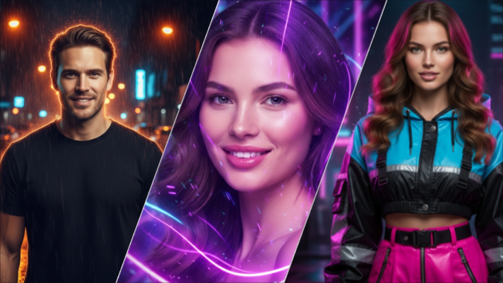 Neon Portrait AI Prompts for Gemini & ChatGPT