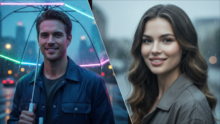 Rain Portrait AI Prompts for Gemini & ChatGPT