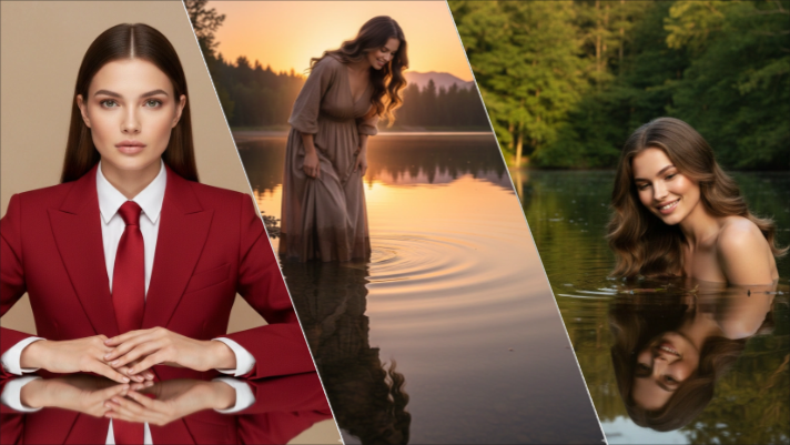 Reflection Portrait AI Prompts for Gemini & ChatGPT