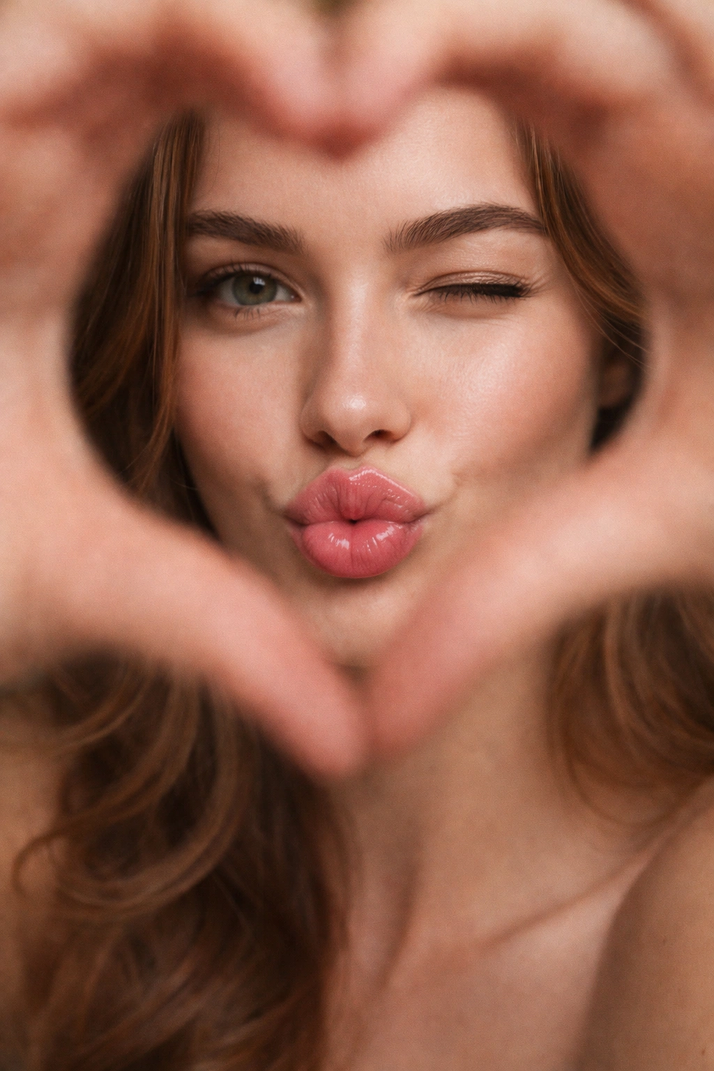 Heart Frame CloseUp Female Portrait Photorealistic AI generation example for Female Portrait - 🇵 🇷 🇴 🇲 🇵 🇹

Identity Preservation: Use uploaded photo as the sole facial reference for the female...