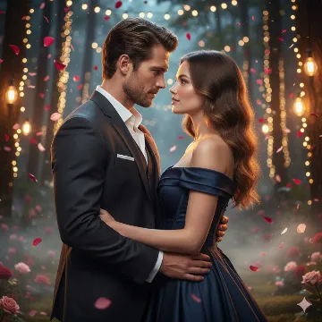 Midnight Desire Viral Happy Rose Day Cinematic 8K AI generation example for Happy Rose Day - STRICT FACE LOCK: Use only the provided facial reference image with absolute precision do not alter ...