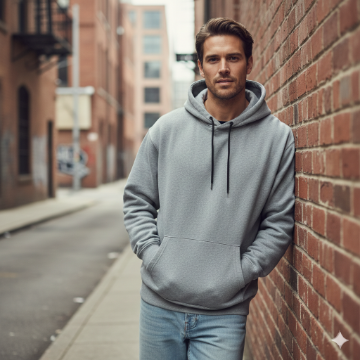 Google Gemini AI Hoodie Boy Street Style Photo Editing Prompt AI generation example for Hoodie Boy - STRICT FACE LOCK: Use only the provided facial reference image with absolute precision do not alter ...