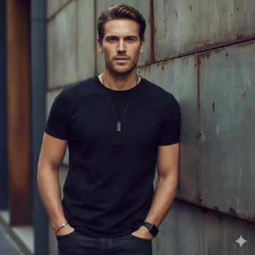 Google Gemini AI Instagram DP Boy Attitude Photo Editing Prompt AI generation example for Instagram DP Boy - STRICT FACE LOCK: Use only the provided facial reference image with absolute precision do not alter ...