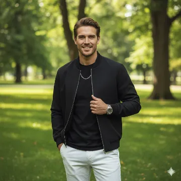 Google Gemini Stylish Boy Cinematic Portrait AI generation example for Stylish Boy - STRICT FACE LOCK: Use only the provided facial reference image with absolute precision do not alter ...