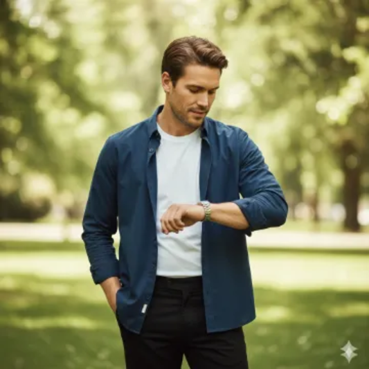 Google Gemini AI Aesthetic Boy Park Portrait Photo Editing Prompt AI generation example for Aesthetic Boy - STRICT FACE LOCK: Use only the provided facial reference image with absolute pre...