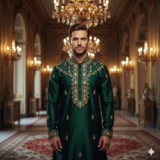 Google Gemini Royal Look Boy Cinematic Portrait AI generation example for Royal Look Boy - STRICT FACE LOCK: Use only the provided facial reference image with absolute pre...