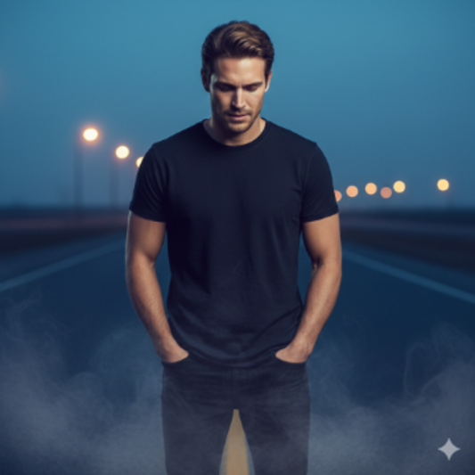 Google Gemini Sad Boy Cinematic Portrait AI generation example for Sad Boy - STRICT FACE LOCK: Use only the provided facial reference image with absolute pre...