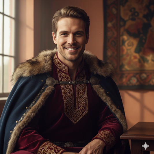 Professional Studio Female Traditional Portrait Cinematic AI generation example for Traditional Portrait - PROMPT: Create a traditional portrait featuring elegant ethnic styling with soft...