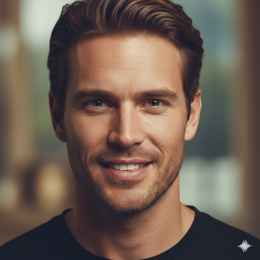 Professional Studio Female Vintage Portrait Cinematic AI generation example for Vintage Portrait - PROMPT: Transform the uploaded image into a cinematic vintage film portrait with...